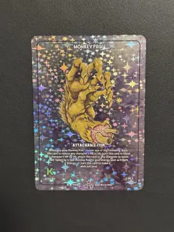 Dead World TCG Monkey Paw 211/184 SR Borderless Holo Card Kickstarter 2025 - Image 1