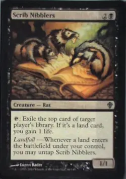 Scrib Nibblers - Worldwake: #66, Magic: The Gathering Nm C266 - Image 1