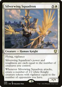 Silverwing Squadron - ONC - Rare - MTG Magic Pack fresh - Image 1