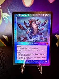 Hullbreaker Horror (RETRO FRAME 357) FOIL Innistrad Remastered, NM, MTG - Image 1