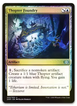 Thopter Foundry #222 (Foil) (NM) Double Masters 2XM Magic MTG - Image 1