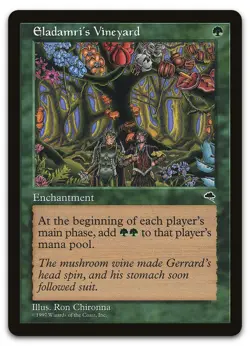 Eladamri's Vineyard #223 (LP) Tempest TMP Magic MTG - Image 1