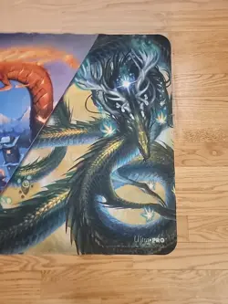 Ultra Pro Kamigawa Neon Dynasty Sky Dragon Compilation 8'Table Playmat for Magic - Image 4
