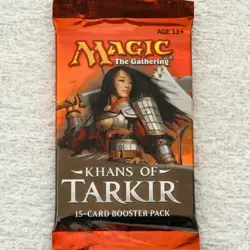 MTG: 5 KHANS of TARKIR Sealed Boosters from Box - 1 of Each Art Cover - English - Image 2