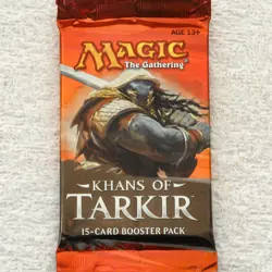 MTG: 5 KHANS of TARKIR Sealed Boosters from Box - 1 of Each Art Cover - English - Image 4