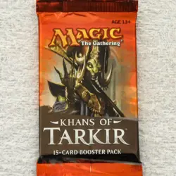 MTG: 5 KHANS of TARKIR Sealed Boosters from Box - 1 of Each Art Cover - English - Image 5