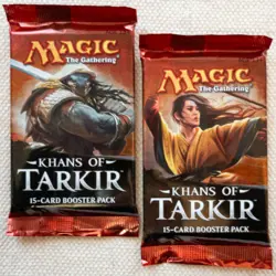 MTG: 2 KHANS of TARKIR Sealed Booster Packs from Box - 2 Packs Magic - English - Image 3