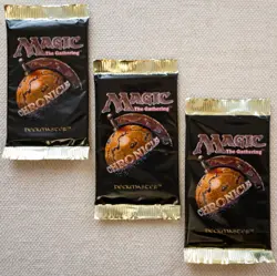 MTG: 3 CHRONICLES Sealed Booster Pack Lot from Box - 3 Packs Magic - English - Image 1