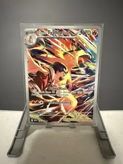Pokemon TCG Ethan's Typhlosion 190/182 Destined Rivals Rare Holo 170 HP - Image 1