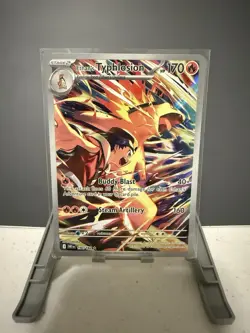 Pokemon TCG Ethan's Typhlosion 190/182 Destined Rivals Rare Holo 170 HP - Image 2