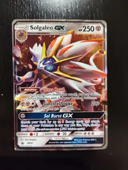 Solgaleo GX SM16 - Pokemon TCG Sun & Moon Promo Ultra Rare Card NM - Image 1