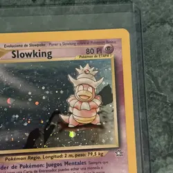 Pokemon TCG Slowking Neo Genesis 14/111 Unlimited Holo Rare LP (Spanish)U - Image 2