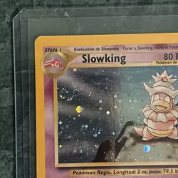 Pokemon TCG Slowking Neo Genesis 14/111 Unlimited Holo Rare LP (Spanish)U - Image 3