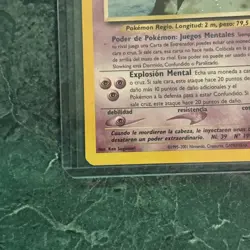 Pokemon TCG Slowking Neo Genesis 14/111 Unlimited Holo Rare LP (Spanish)U - Image 4