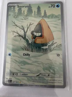 2026 Pokemon TCG: Ascended Heroes - Snorunt 227/217 Illustration Rare - NM - Image 1