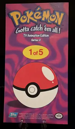 Pokemon Topps Tin Topper Series 2, 1 Of 5 - Image 2