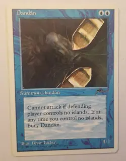 MTG 1x Dandan, LP, Chronicles, Alternate Format Islandhome Blue Fish - Image 1