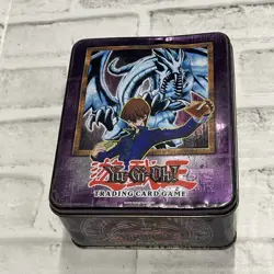 Yu-Gi-Oh - 2003 Seto Kaiba Blue-Eyes White Dragon Collectors Tin EMPTY Vintage 53334284394 - Image 1