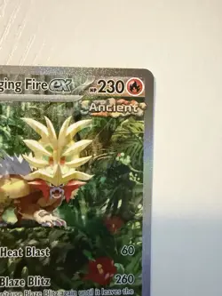 Pokemon TCG Gouging Fire EX Scarlet & Violet Temporal Forces 204/162 - Image 4