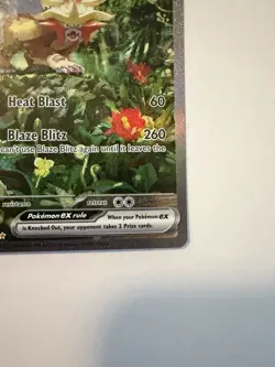 Pokemon TCG Gouging Fire EX Scarlet & Violet Temporal Forces 204/162 - Image 5