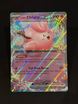 Lillie's Clefairy ex 56/159 Pokemon TCG Journey Together - Image 1