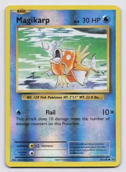 Magikarp Reverse Holo Common XY - Evolutions 33/108 MP - Image 1