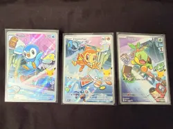 Pokemon TCG My First Partner Sinnoh Set Turtwig Chimchar Piplup Pack fresh. - Image 1