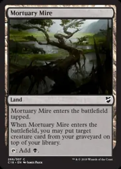 Mortuary Mire - Light Play MTG Commander 2018 - Image 1