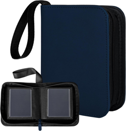 1 Pocket Toploader Binder 40 Pockets One Pocket Mini Trading Card Album,Diamond - Image 1