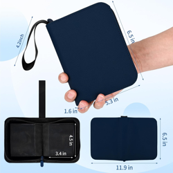 1 Pocket Toploader Binder 40 Pockets One Pocket Mini Trading Card Album,Diamond - Image 2