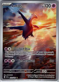 Latios 203/191 SV08: Surging Sparks - Pokemon Card - NM - Image 1