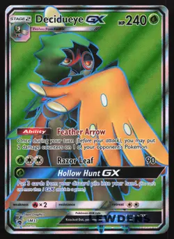 Decidueye GX - SM37 - Full Art Ultra Rare - SM Black Star Promos - Pokemon Card - Image 1