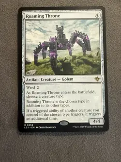 Roaming Throne The Lost Caverns of Ixalan Regular - Image 1