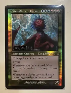Niv-Mizzet, Parun - MTG - Serialised (295/500) - Ravnica Remastered - NM - Image 1