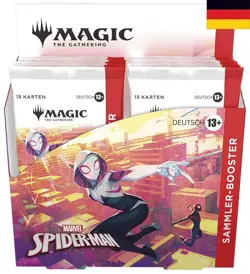 MTG - Marvel's Spider-Man: Collectors Booster Display Deutsch OVP New - Image 1