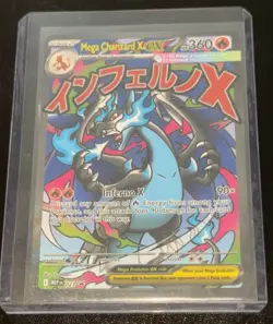 Mega Charizard X EX 023 Black Star Promo Phantasmal Flames Pokemon Card - Image 1