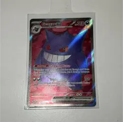 Pokemon Gengar ex 193/162 SV05: Temporal Forces Ultra Rare Holo Card - Image 1