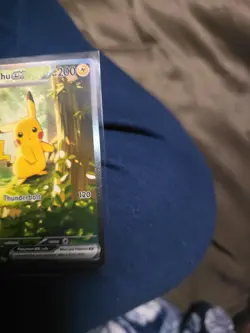 Pokemon Pikachu EX SIR 276/217 Ascended Heroes *Pack Fresh* *Very Clean* - Image 4