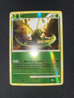 Scyther -Pokemon HGSS Undaunted - Reverse Holo 36/90 - LP - Image 2