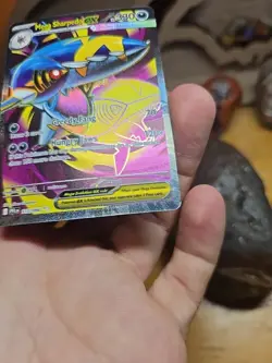 Pokemon TCG Mega Sharpedo EX 113 Holo Ultra Rare Full Art Phantasmal Flames - Image 2