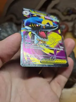 Pokemon TCG Mega Sharpedo EX 113 Holo Ultra Rare Full Art Phantasmal Flames - Image 3