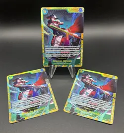 One Piece DRACULE MIHAWK OP14-119 The Azure Sea's Seven Secret Rare NM Lot of 3 - Image 1