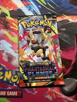 Pokemon TCG Phantasmal Flames Mega Booster Pack - 10 Cards - random pack - Image 1