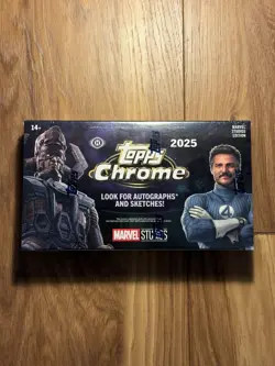 2025 Topps Marvel Studios Chrome - Hobby Box - Factory Sealed Brand New ✅ - Image 1