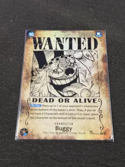 One Piece TCG Buggy Wanted SP OP09-051 NM - Image 1