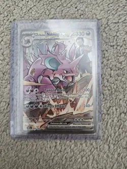 Pokemon TCG Team Rocket's Nidoking EX 233/182 Sir, Destined Rivals ✅ - Image 5