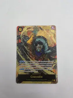 One Piece TCG OP14-120 Crocodile SEC Alt Art ENGLISH - Image 1