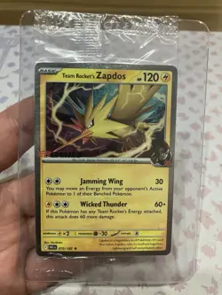 Team Rocket's Zapdos - 070/182 - Destined Rivals Sealed EB GAMES Promo - Pokemon - Image 1
