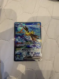 Zapdos ex SAR 204/165 151 SV2A Korean Pokemon Card NM/M - Image 1