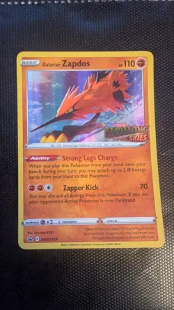 Galarian Zapdos - (Prerelease) Promo SWSH: Sword & Shield Promo Cards SWSH124 NM - Image 1